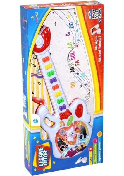 Pljoynck Efsane Gitar / Işıklı&sesli / 3 modelleri