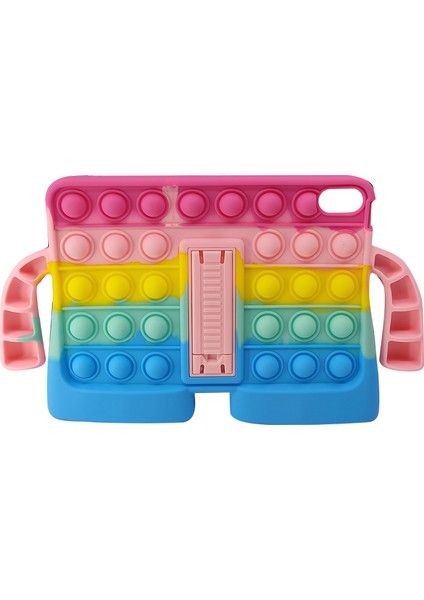 Apple iPad Mini 6 (MK8C3TU/A) Uyumlu Kulaklı Pop It Arka Koruma