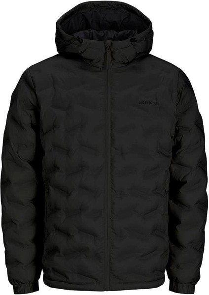 Jack & Jones Jcowın Quılted Erkek Siyah Mont 12250429-Black