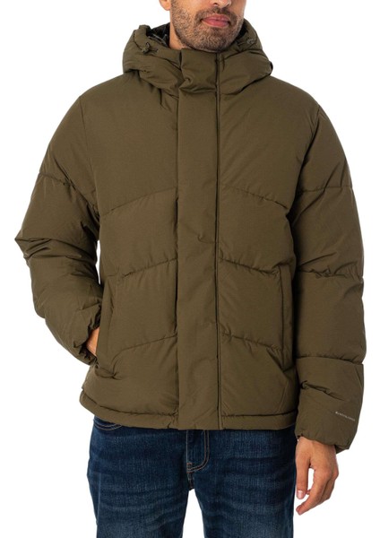 JJWORLD PUFFER JACKET Erkek Mont Zeytin Yeşili