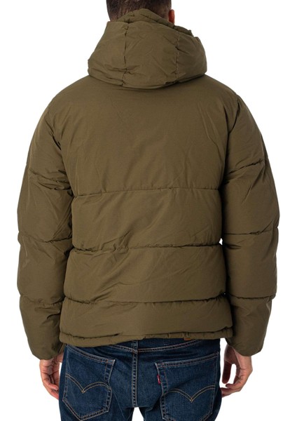 JJWORLD PUFFER JACKET Erkek Mont Zeytin Yeşili fiyatları