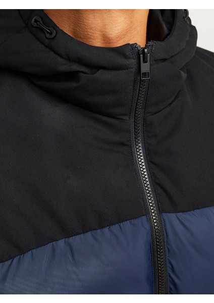 Jack & Jones Jjmoon Hood Puffer Erkek Mont 12256882