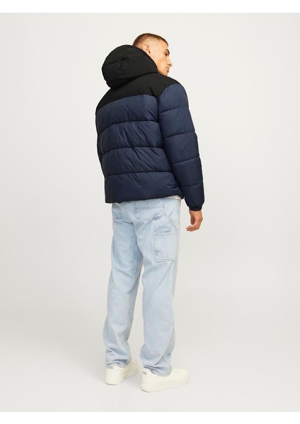 Jack & Jones Jjmoon Hood Puffer Erkek Mont 12256882