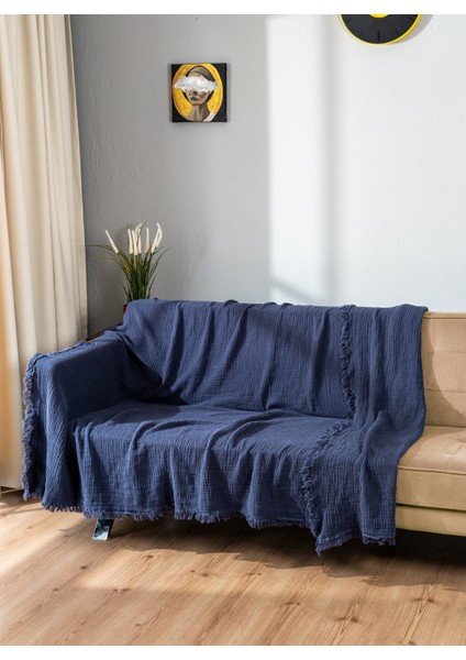 G&e 4 Kat Müslin Koltuk Örtüsü