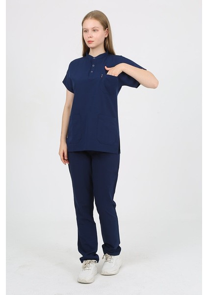 Plumeria Hakim Yaka Parliament Unisex Uniforma (Likralı) S - Takım - Hayır Isim Yazılmasın modelleri