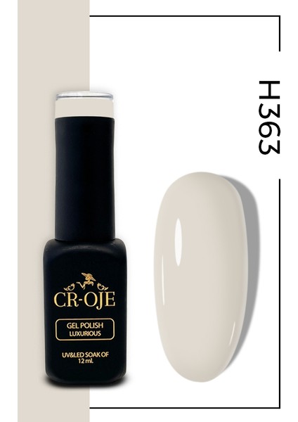 Kalıcı Oje H363- Nude Bej (12 Ml.)