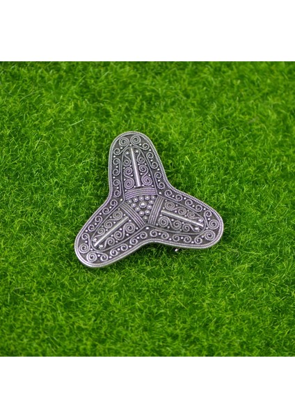 Antik Bronz Tarzı Nordik Broş Viking Amulet Isveç Skandinavya Broşlar Viking Broş Takı Talisman (Yurt Dışından)