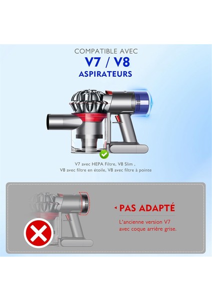 V8 SV10 SV11 Elektrikli Süpürge Için Toz Haznesi Toplama Parçası 967699-01 (Yurt Dışından)