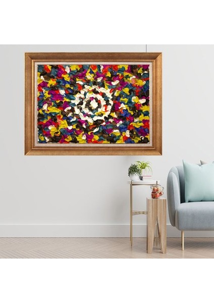 Altın Çerçeveli Paspartulu Tablo C1934