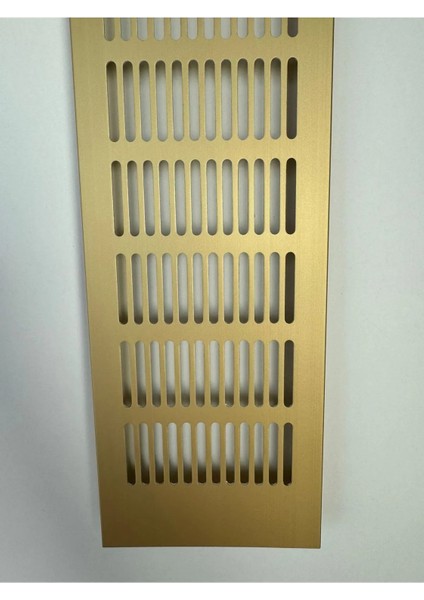 Aluminyum Havalandırma Menfezi 100X500MM , Altın