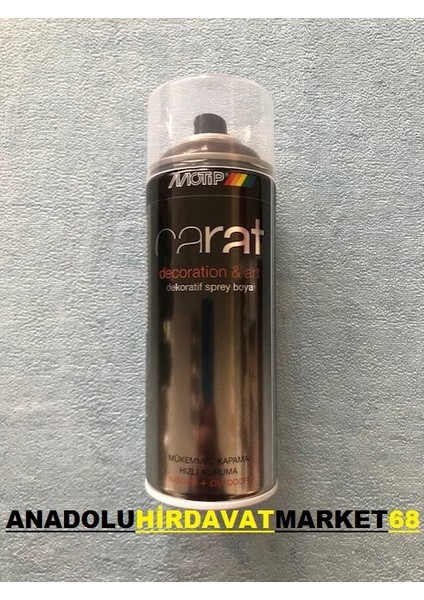 Motip Carat 400 ml Sprey Boya Siyah Gri Antrasit Koyu Renk 7016