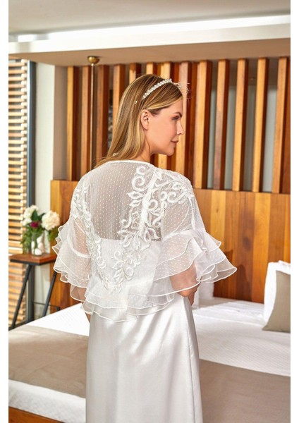 Kadın Krem Lohusa Sabahlık 24614 fırsatları