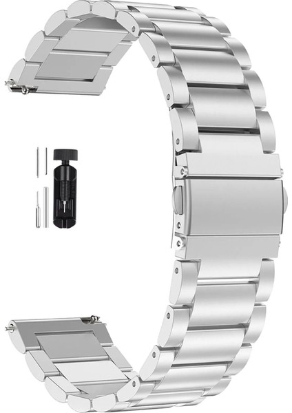 Huawei Watch GT5/GT4/GT2E/GT2 Pro/gt3/gt3 Pro 46MM Paslanmaz Çelik Metal Kordon 22MM