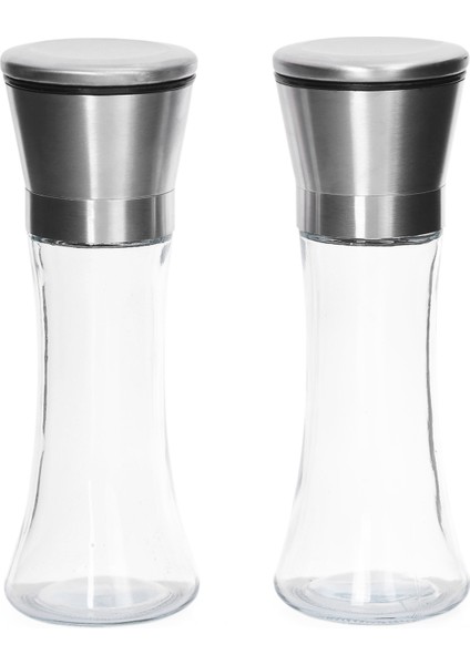 1 Adet Kalınlığı Inceliği Ayarlanabilir Karabiber Tuz Öğütücü Değirmeni Tuzluk Tuz-Öğütücü-Değirmen Tuz ve Karabiber Değirmeni Krom [1 Adet] fırsatları