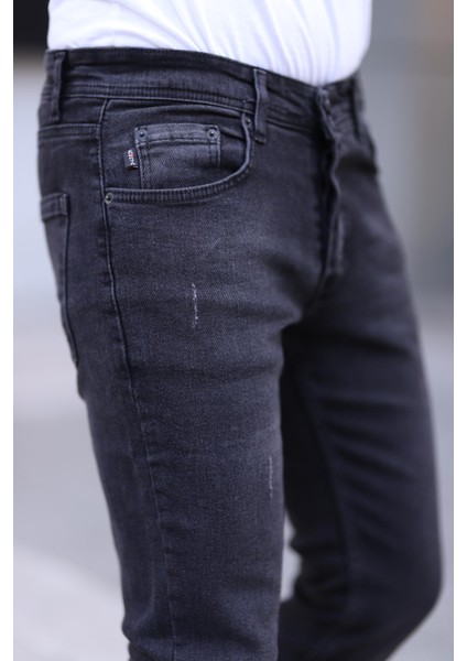 Erkek Jean Slim Fit Dar Paça Likralı Esnek Kot Pantolon modelleri