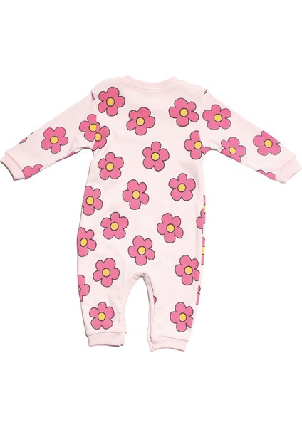 Kız Bebek Pudra Pembe Papatyalı Tulum fiyatları