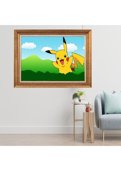 Altın Çerçeveli Paspartulu Tablo C2617