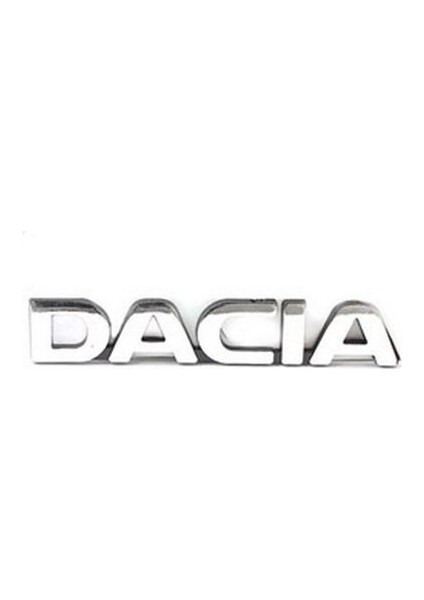 266 Arka Bagaj Yazısı Dacia Dacia