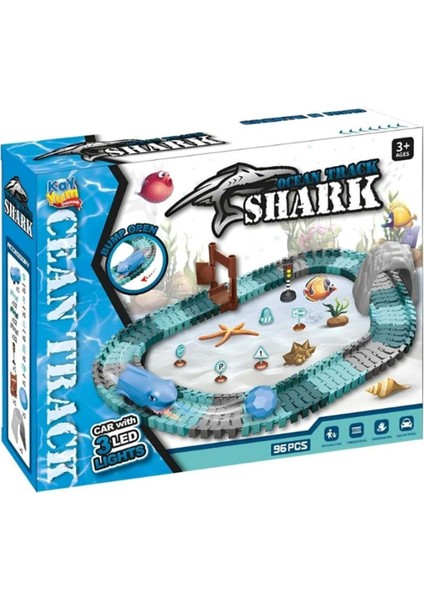 Kyy Ocean Track Shark Set 96PARÇA