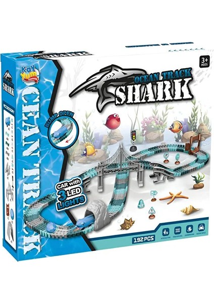 Kyy Ocean Track Shark Set 192PARÇA