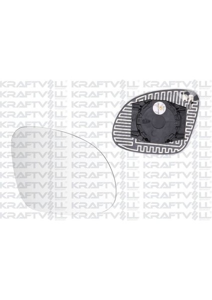 09080192 Dış Dikiz Ayna Camı Sağ Elektrikli Isıtmalı Konvekslı Tiguan 07-Sharan 10- 5N0857522