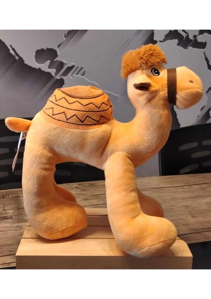 Oyuncak Peluş Deve 30 cm - Uyku ve Oyun Arkadaşı Peluş Oyuncak