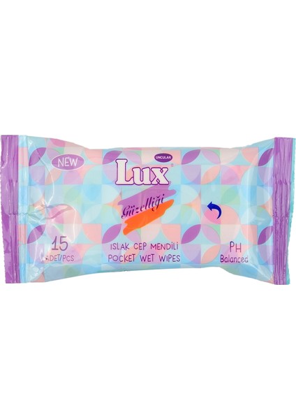 Lux Cep Mendil 15'li x 36