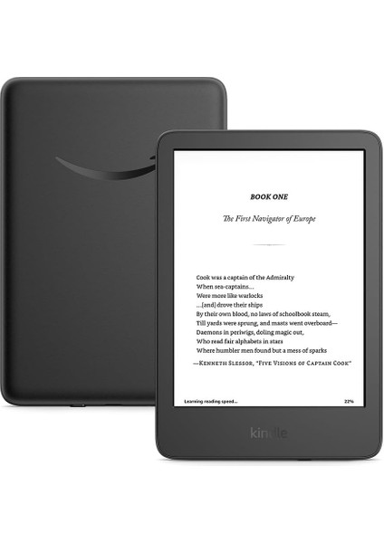 Kindle Basic 2024 E Kitap Okuyucu 16 GB Reklamlı