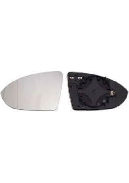 L-1590 Volkswagen Golf7 Elektrikli Ayna Camı 13-Touran 15-Sağ 5G0857522