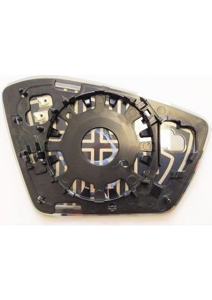 MG035.5510 Dış Dikiz Ayna Camı Isıtmalı Sol Superb 15- 3V0857521
