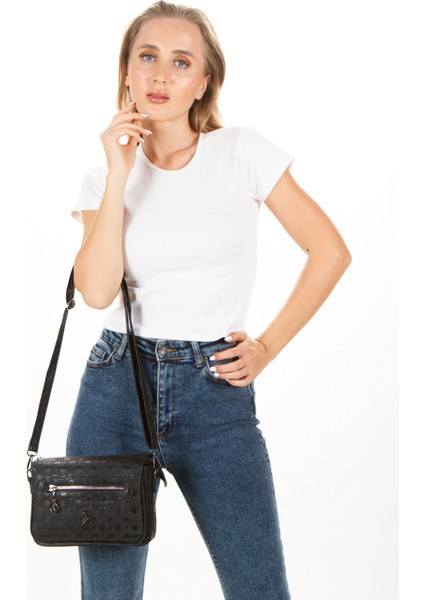 Kadın Siyah Soft Dream El ve Omuz Çantası newpolo287