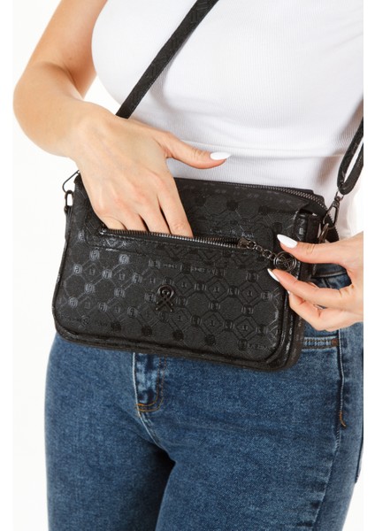 Kadın Siyah Soft Dream El ve Omuz Çantası newpolo287