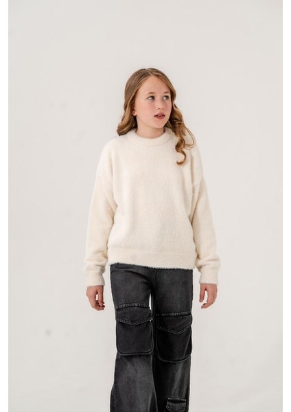 Kız Çocuk Sakal Oversize Kazak G7001 indirimleri