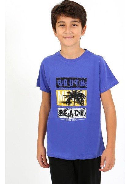 Erkek Çocuk Kısa Kol Penye Pijama Takım 20758 Saks fiyatları