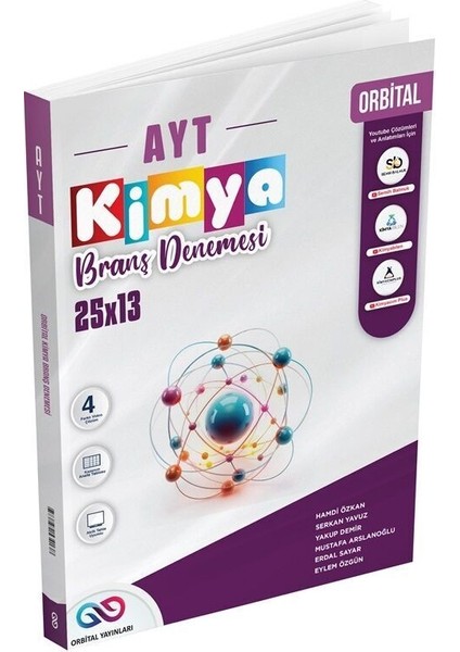 AYT Kimya 25 x 13 Branş Denemeleri