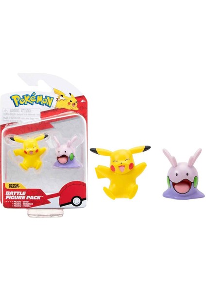 Battle Figürler S15 Pikachu ve Goomy