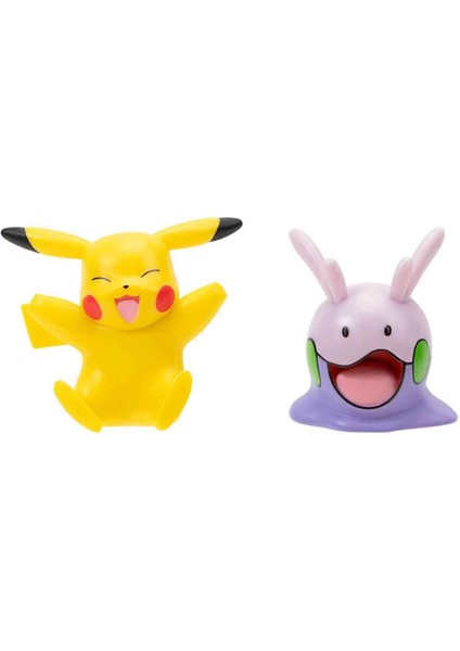 Battle Figürler S15 Pikachu ve Goomy modelleri