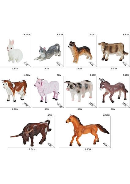 Tüpte Çiftlik Hayvanları Seti fiyatları