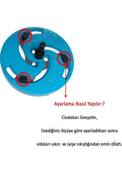 Metal Panç Ø 19 mm 127 mm Çap Ayarlanabilir Delik Oyuk Açma Delme Hss Bi Metal Testeresi Adaptör Uç fiyatları