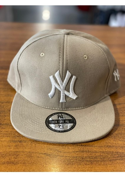 Ny Yankees Nakışlı Hip Hop Snapback Rapper Basket Cap Şapka