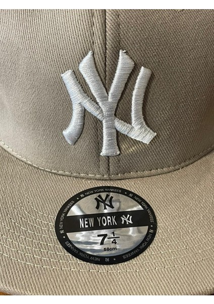Ny Yankees Nakışlı Hip Hop Snapback Rapper Basket Cap Şapka