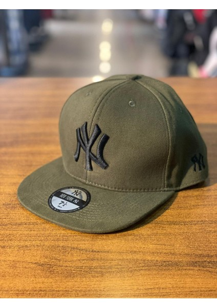 Ny Yankees Nakışlı Hip Hop Snapback Rapper Basket Cap Şapka