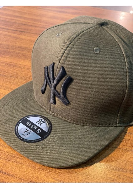 Ny Yankees Nakışlı Hip Hop Snapback Rapper Basket Cap Şapka