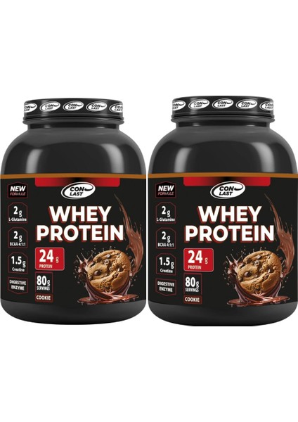 2'li Whey Protein 2000 gr Kurabiyeli