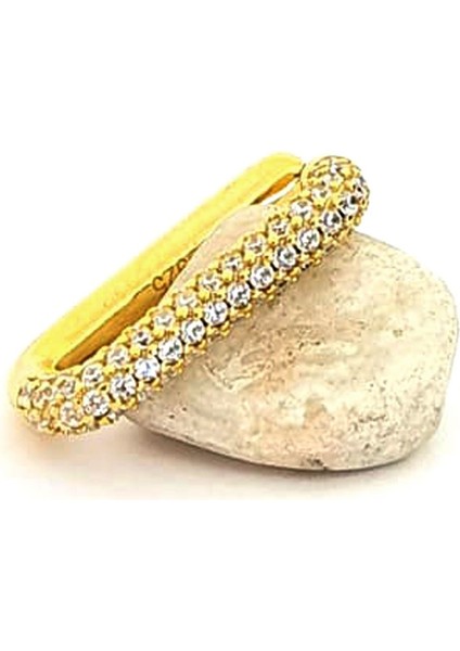 Zirkon taşlı italyan tasarımı 925 ayar gümüş altın lüks sıkıştırmalı kikirdak küpesi fiyatları