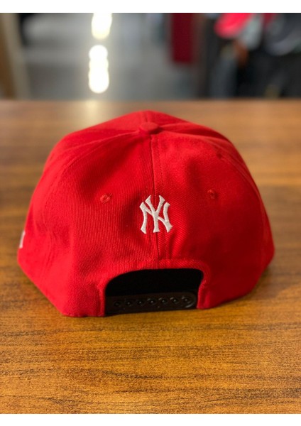 Ny Yankees Nakışlı Hip Hop Snapback Rapper Basket Cap Şapka
