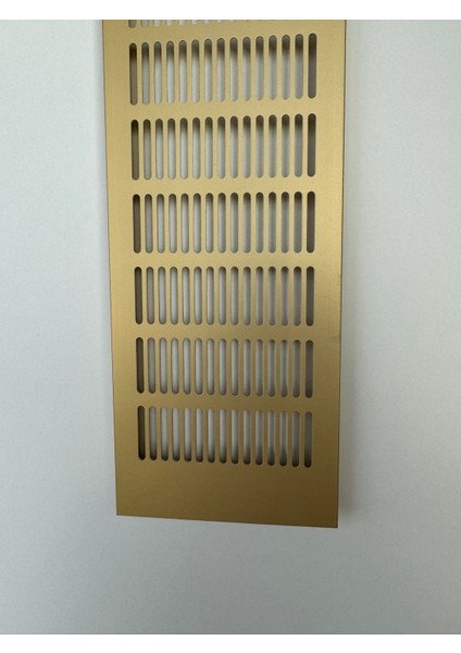 Aluminyum Havalandırma Menfezi 120X500MM, Altın