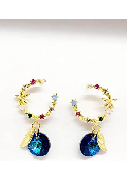 swarovski taşlı gümüş bayan küpe fiyatları