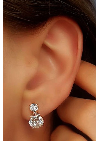 gümüş bayan küpe