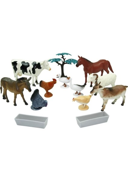 Vardem 23 cm Kovada 13 Pcs Çiftlik Hayvanıarı SH-D640 fiyatları